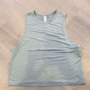 SPANX Light Green Tank Top